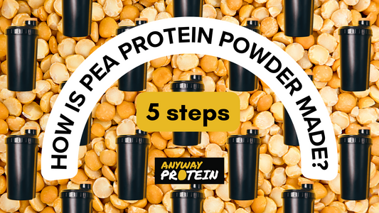 HOW IS PEA PROTEIN POWDER MADE?